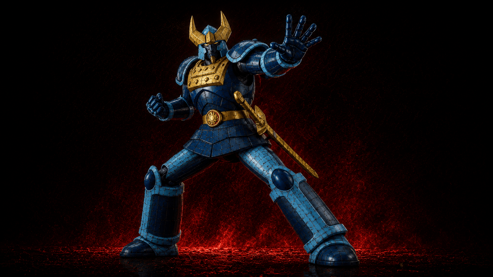 God Mazinger in combat