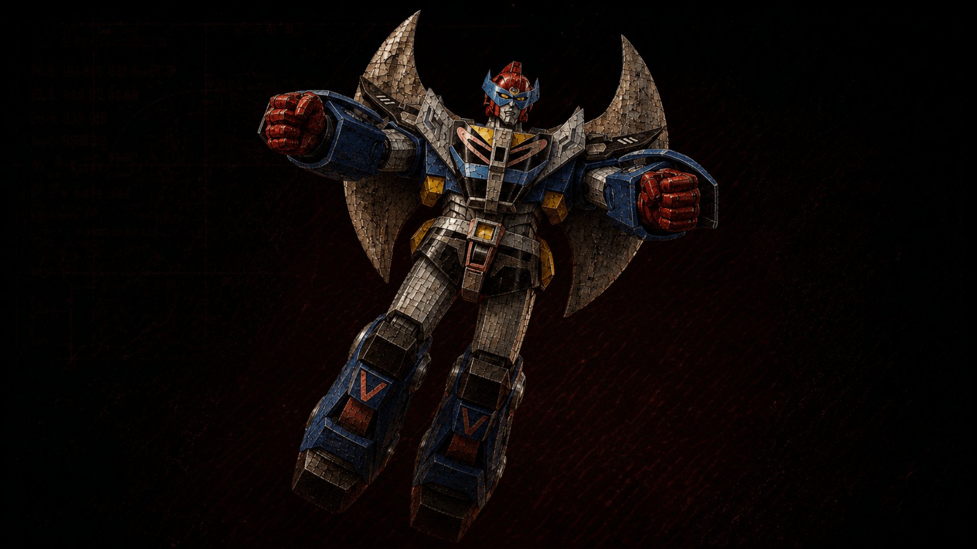 Acrobunch in its combined robot form