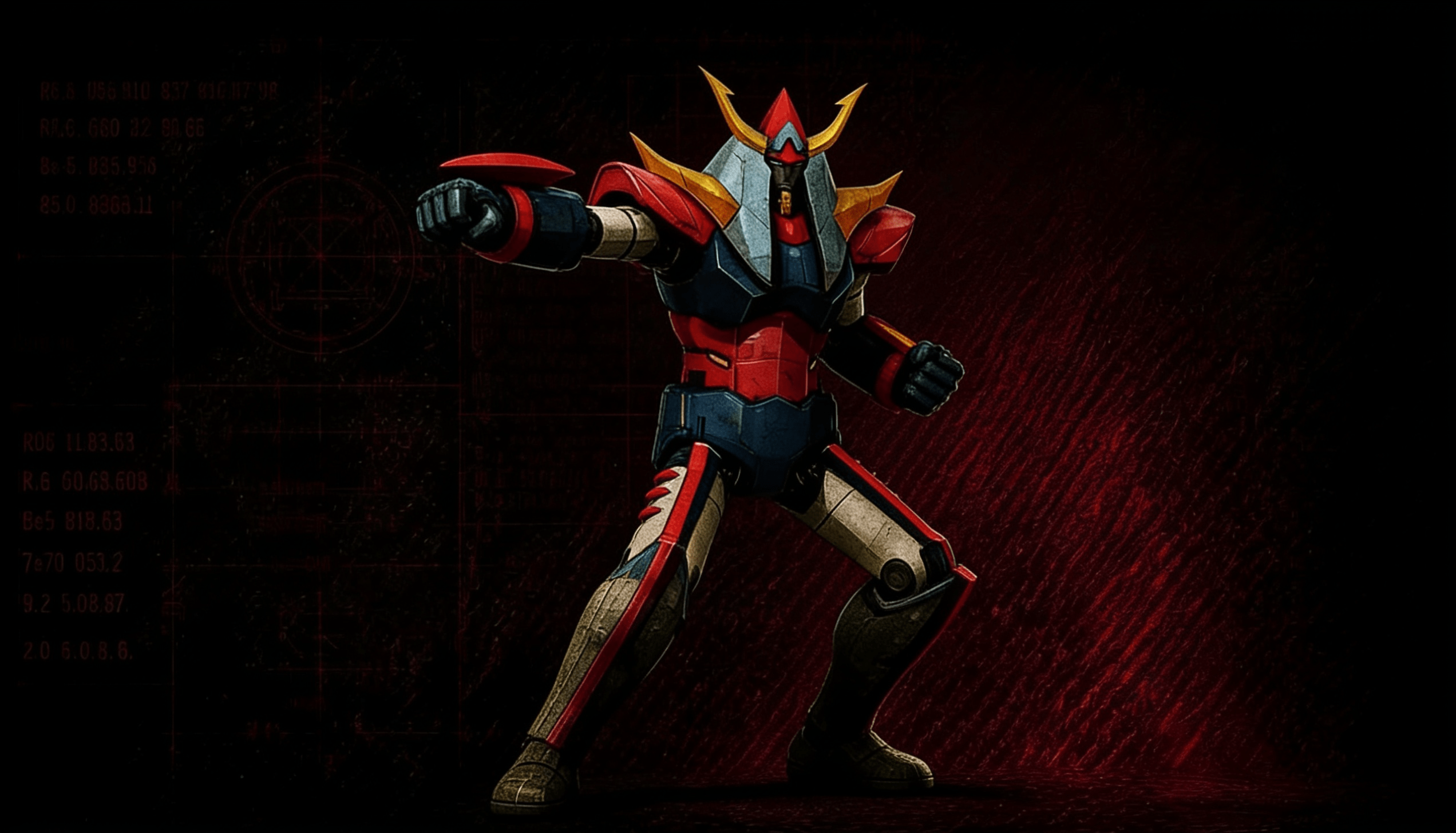 Reideen transformed into God Bird flight mode