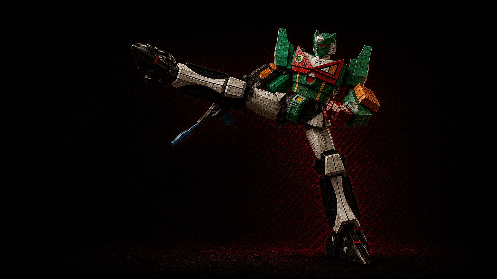 Sasuraiger in combat