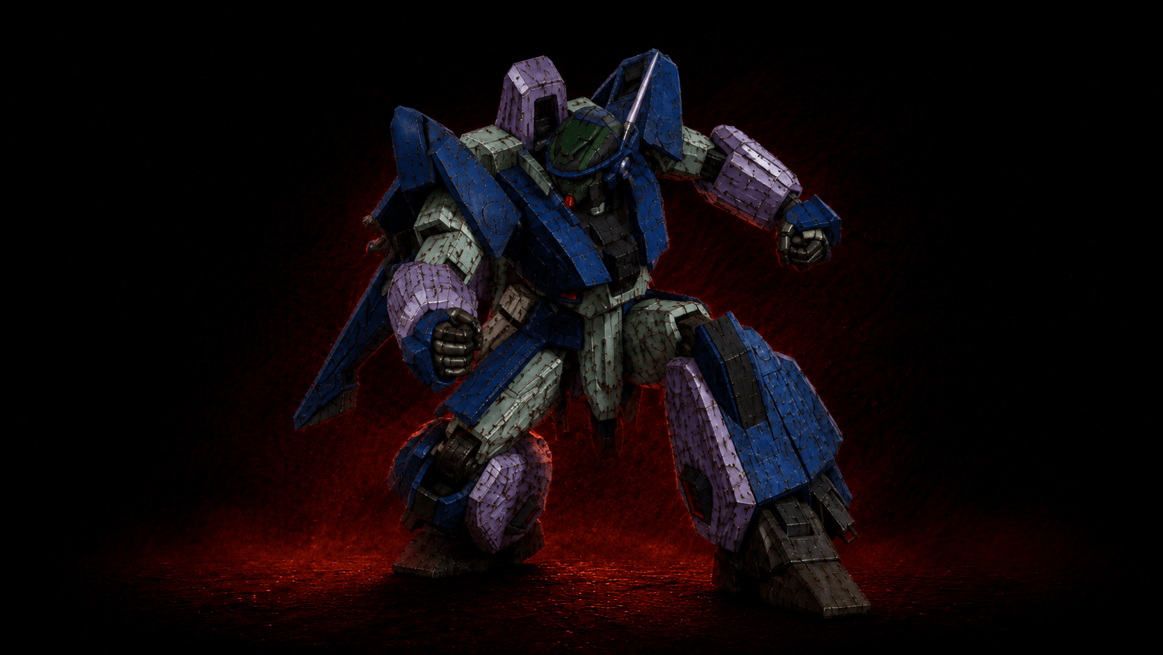SPT Layzner in combat