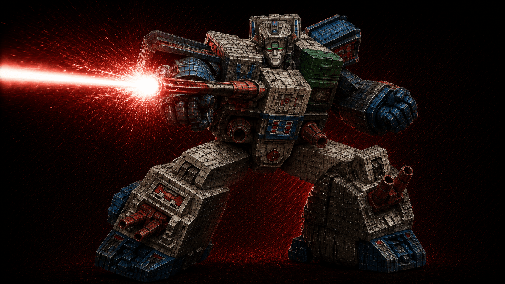 Fortress Maximus in combat