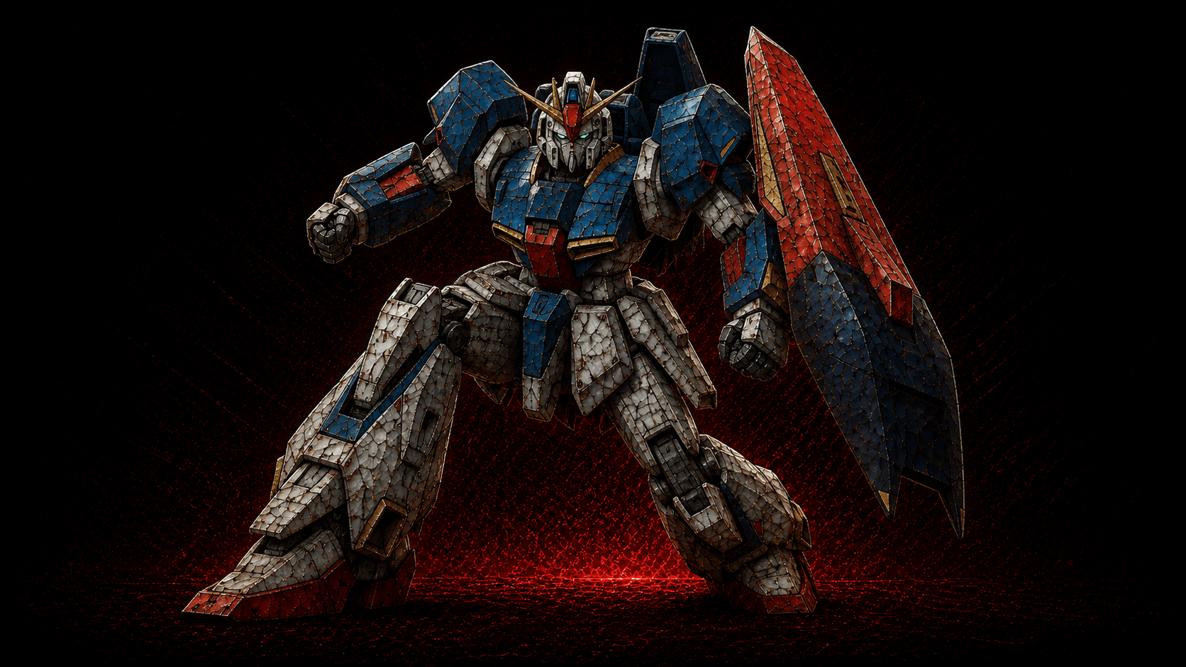 Zeta Gundam in combat